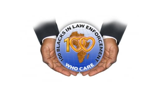 100 Blacks in Law Enforcement Who Care Logo
